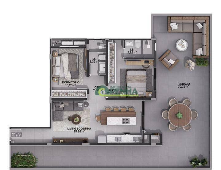 Apartamento à venda com 3 quartos, 85m² - Foto 9