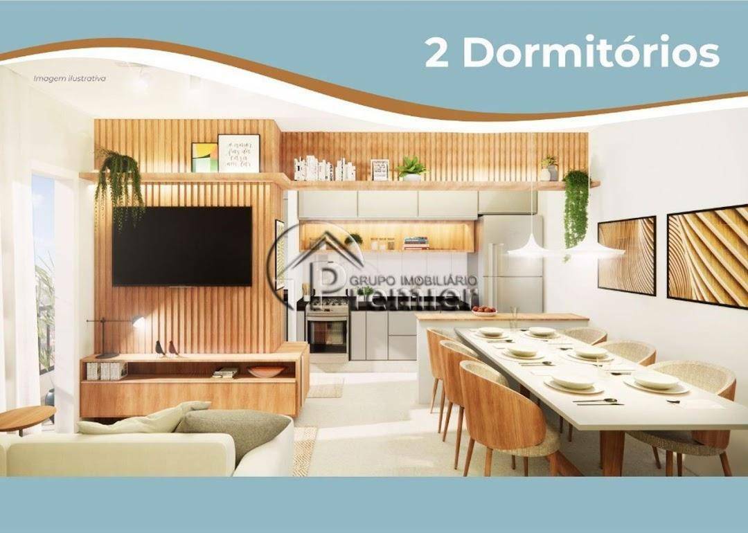 Apartamento à venda com 2 quartos, 57m² - Foto 4