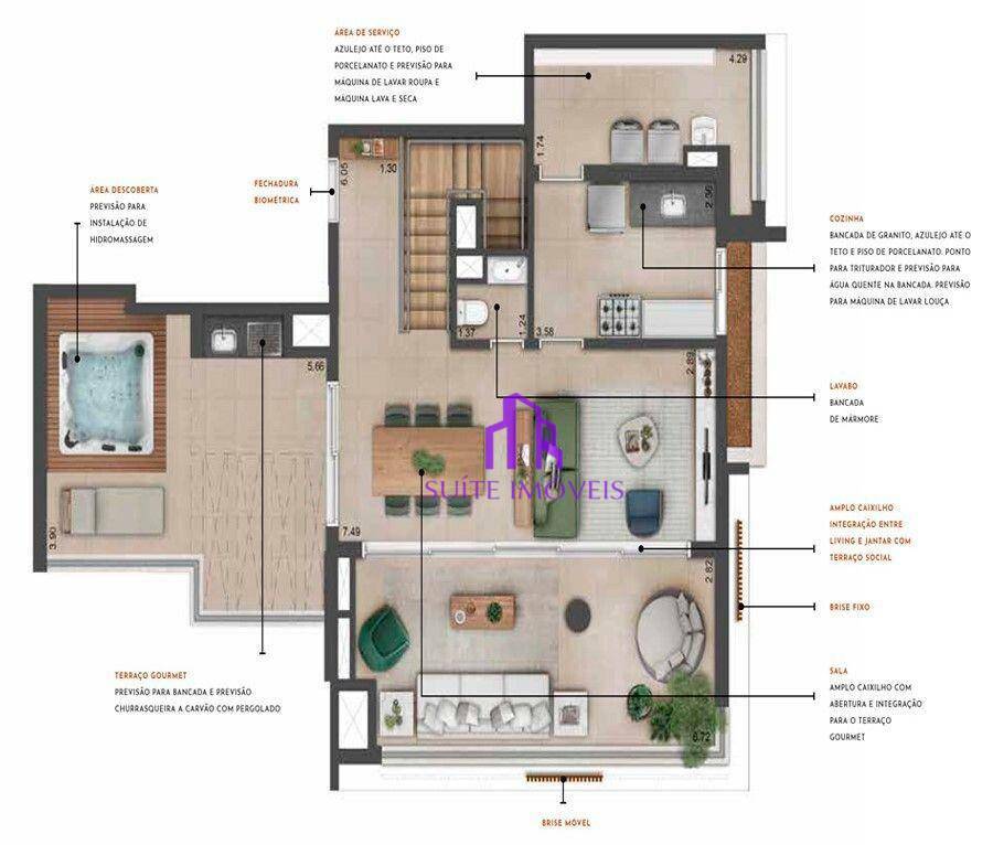 Apartamento à venda com 2 quartos, 94m² - Foto 24