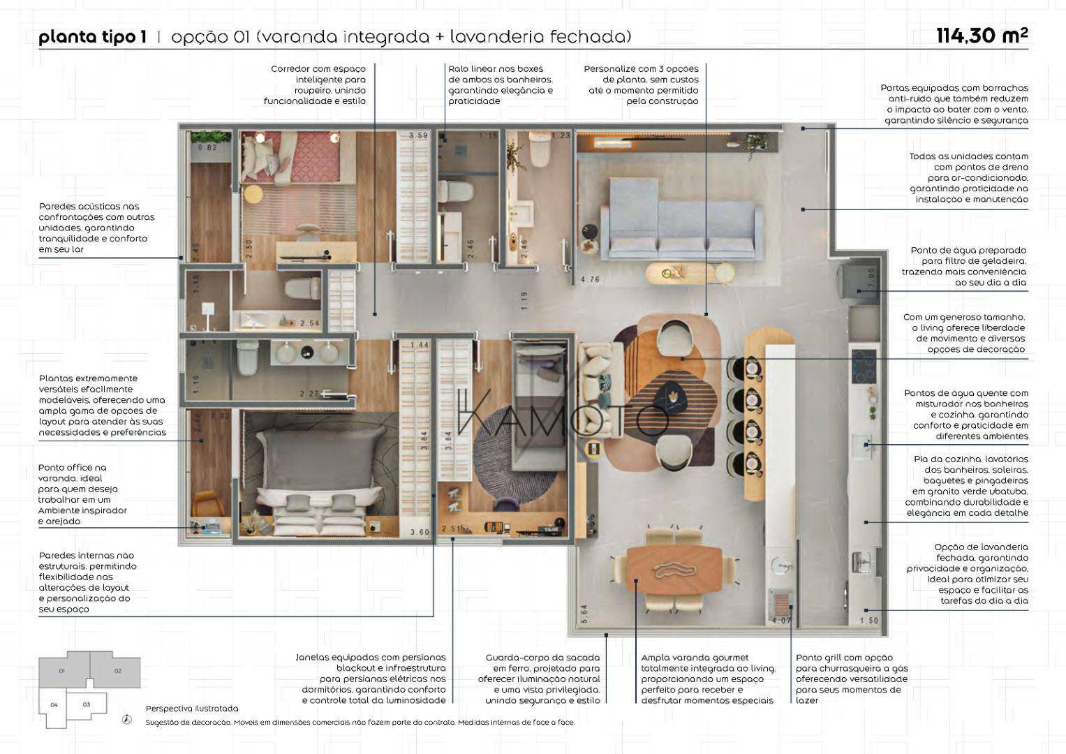 Apartamento à venda com 2 quartos, 69m² - Foto 39