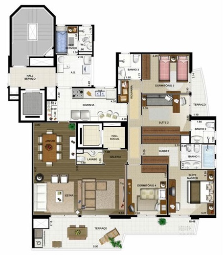 Apartamento à venda com 4 quartos, 157m² - Foto 9