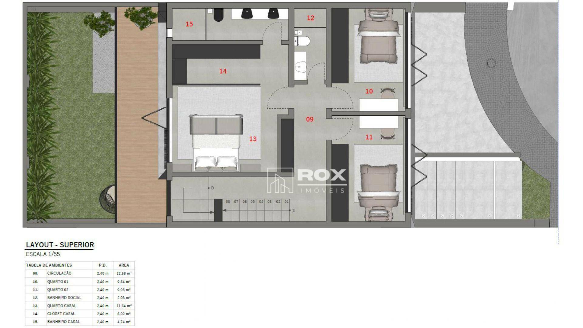 Casa de Condomínio à venda com 3 quartos, 269m² - Foto 58