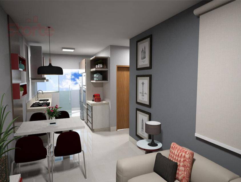 Apartamento à venda com 2 quartos, 53m² - Foto 2