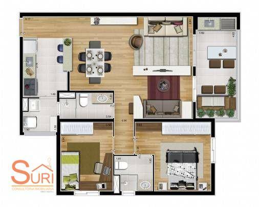 Apartamento à venda com 3 quartos, 84m² - Foto 66