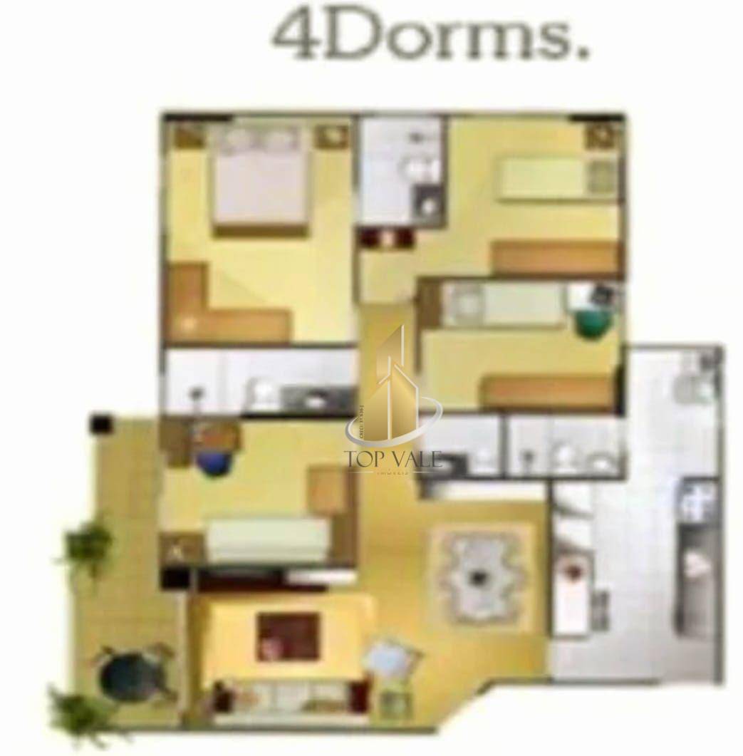 Apartamento para alugar com 4 quartos, 106m² - Foto 10