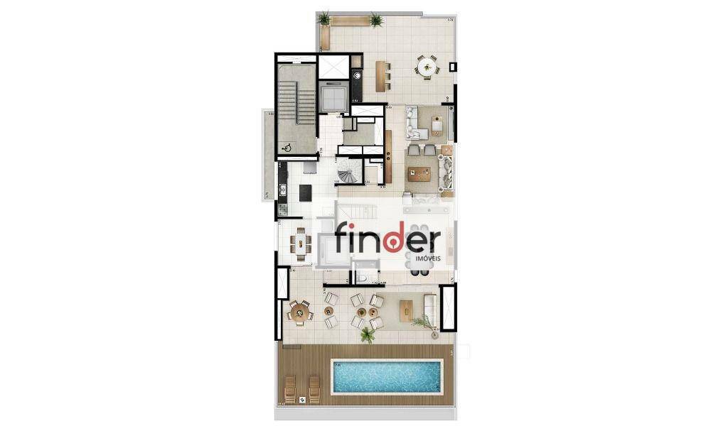 Apartamento à venda com 4 quartos, 278m² - Foto 45