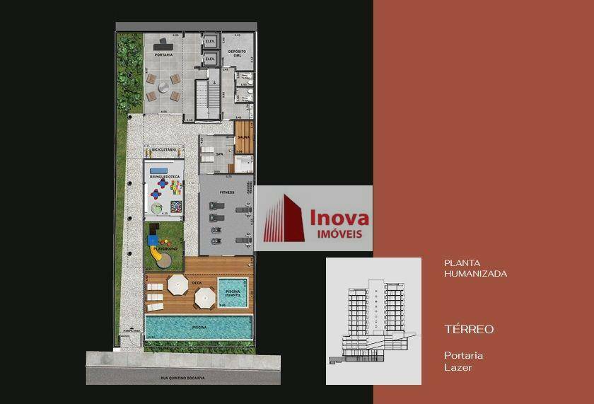 Apartamento à venda com 2 quartos, 100m² - Foto 4