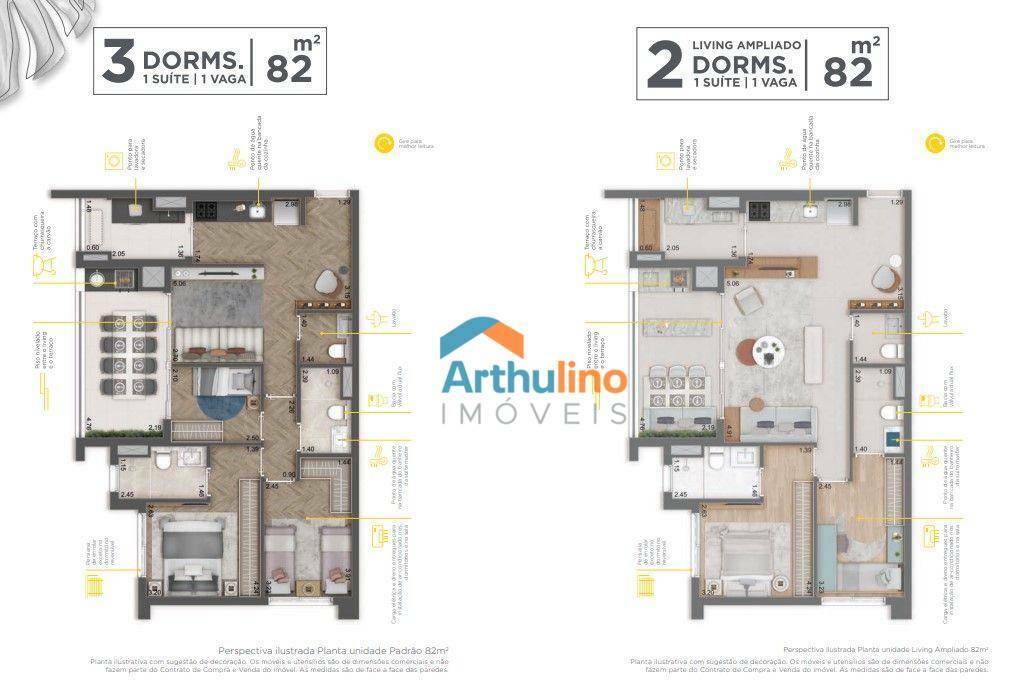 Apartamento à venda com 3 quartos, 82m² - Foto 13