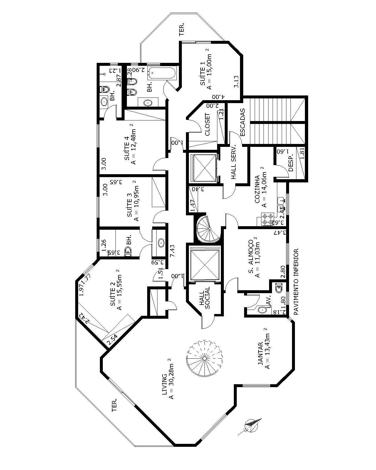 Apartamento à venda com 4 quartos, 200m² - Foto 5