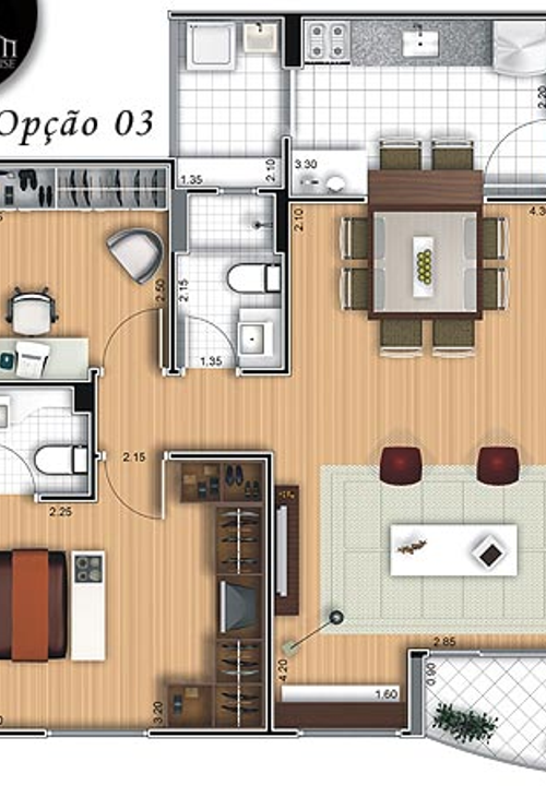 Apartamento à venda com 2 quartos, 70m² - Foto 7