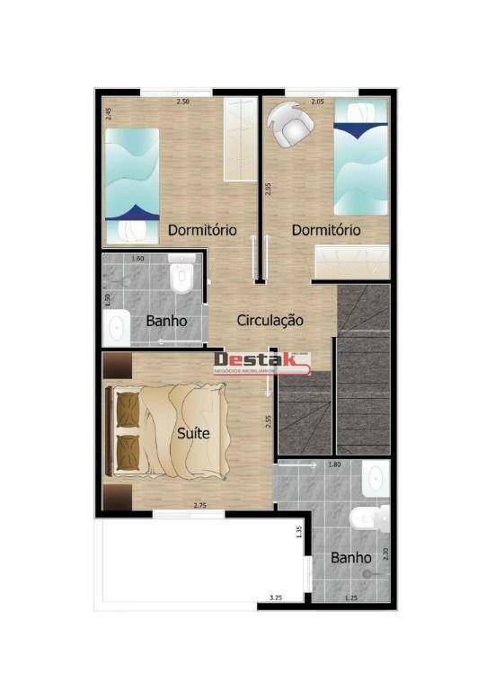 Sobrado à venda com 3 quartos, 142m² - Foto 7