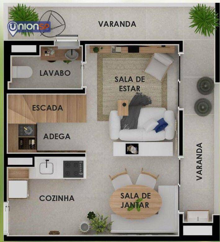 Apartamento à venda com 2 quartos, 67m² - Foto 21