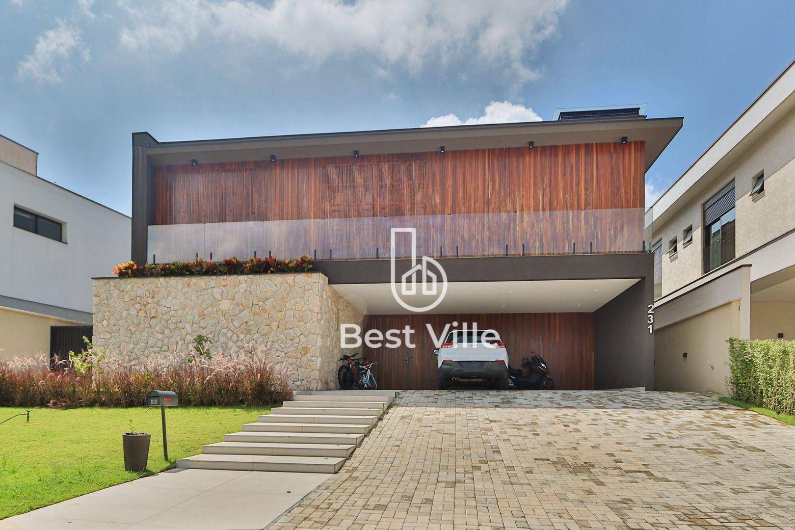 Casa de Condomínio à venda e aluguel com 4 quartos, 400m² - Foto 1