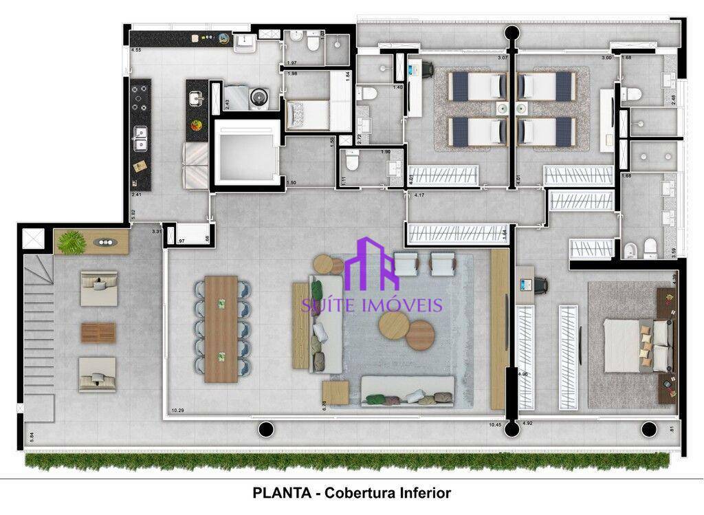 Apartamento à venda com 3 quartos, 252m² - Foto 22