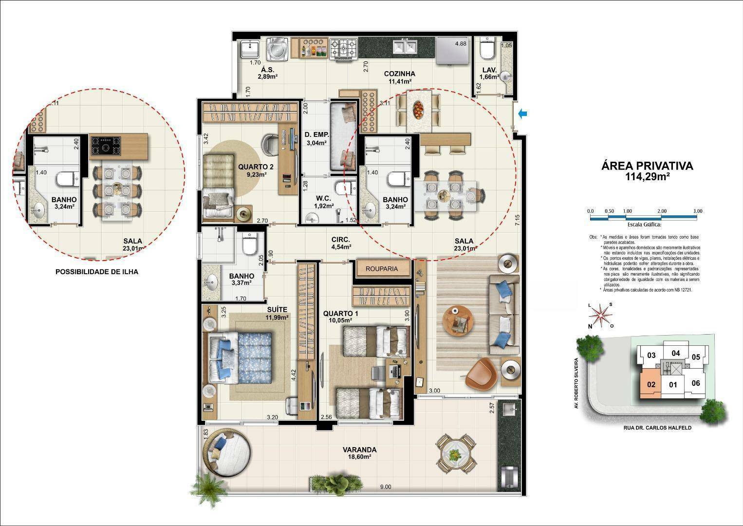 Cobertura à venda com 3 quartos, 228m² - Foto 49