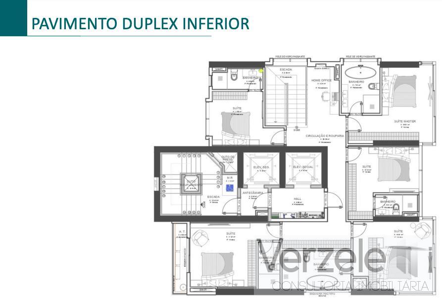 Apartamento à venda com 4 quartos, 171m² - Foto 30