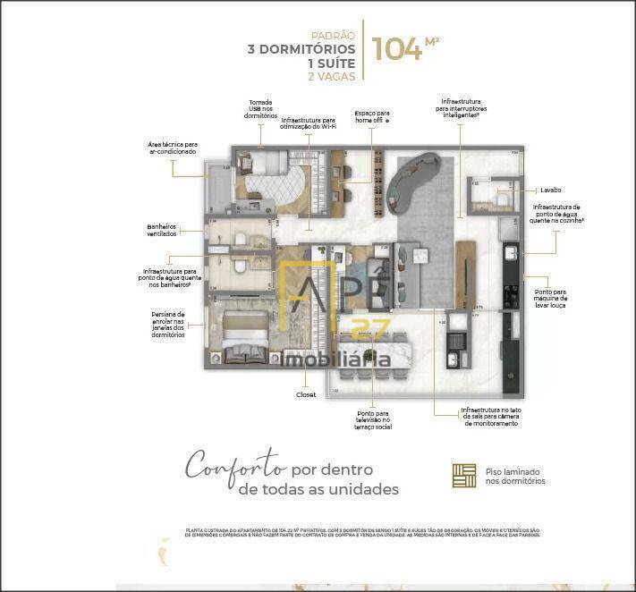 Apartamento à venda com 2 quartos, 74m² - Foto 20