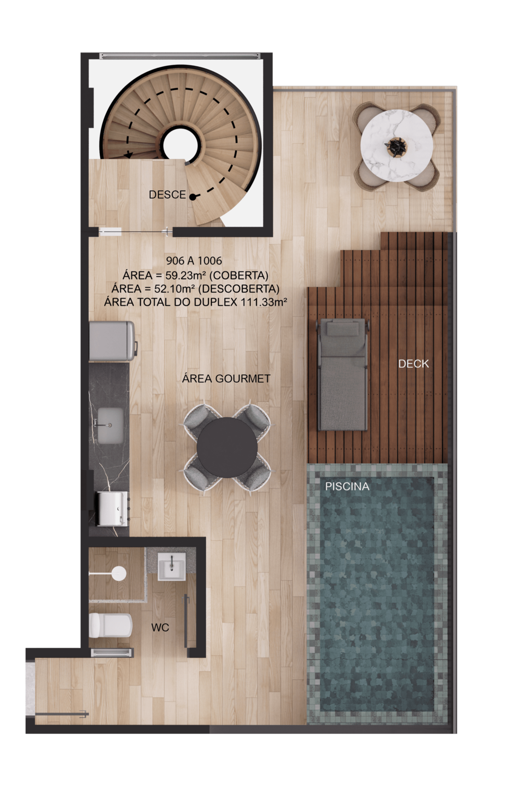 Apartamento à venda com 3 quartos, 6236m² - Foto 49