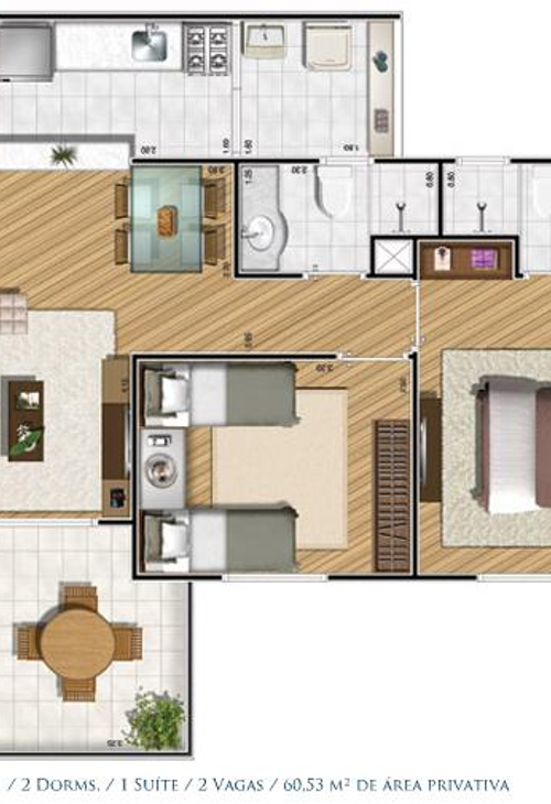 Apartamento à venda com 2 quartos, 60m² - Foto 7