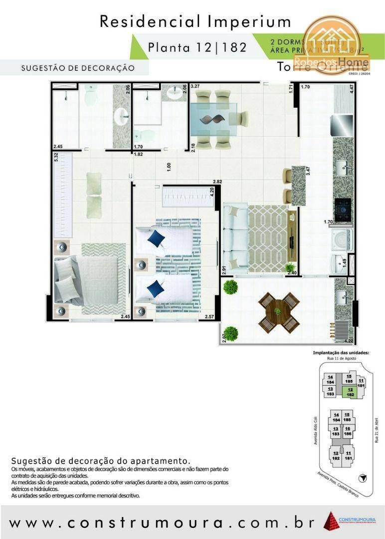 Apartamento à venda com 2 quartos, 79m² - Foto 35