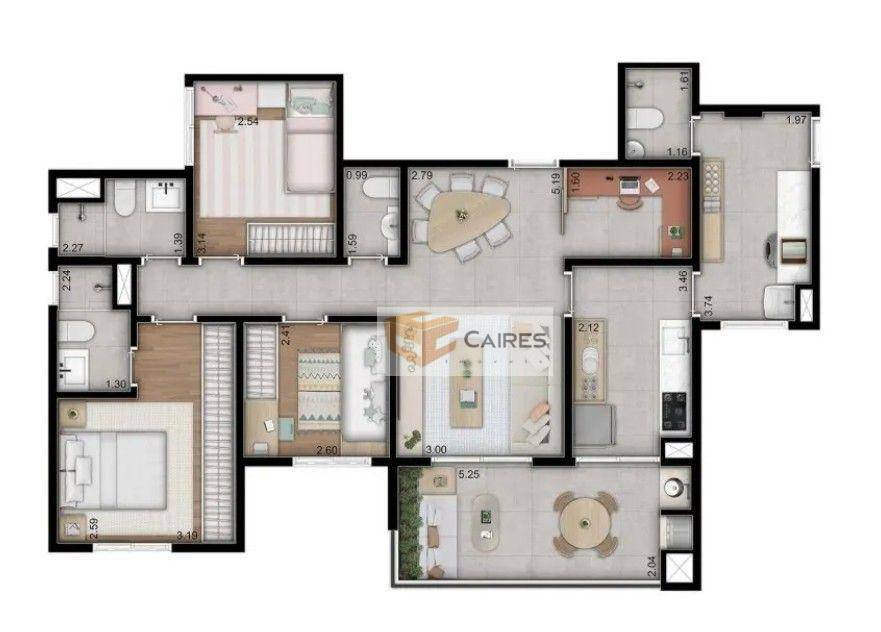 Apartamento, 3 quartos, 97 m² - Foto 4