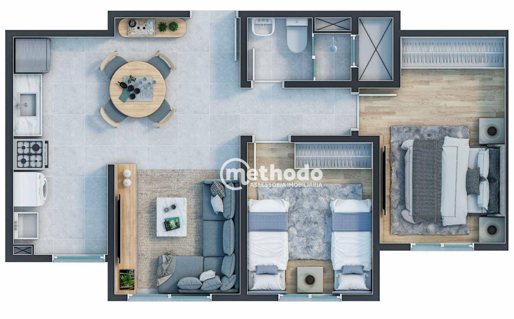 Apartamento à venda com 2 quartos, 46m² - Foto 28