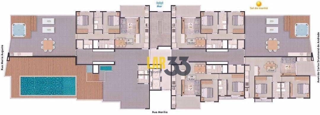 Apartamento à venda com 2 quartos, 71m² - Foto 19