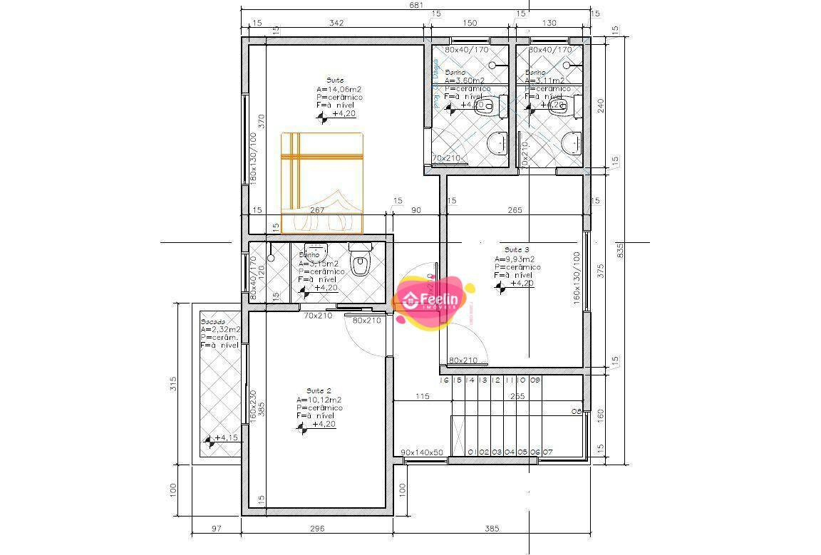 Casa à venda com 3 quartos, 140m² - Foto 11