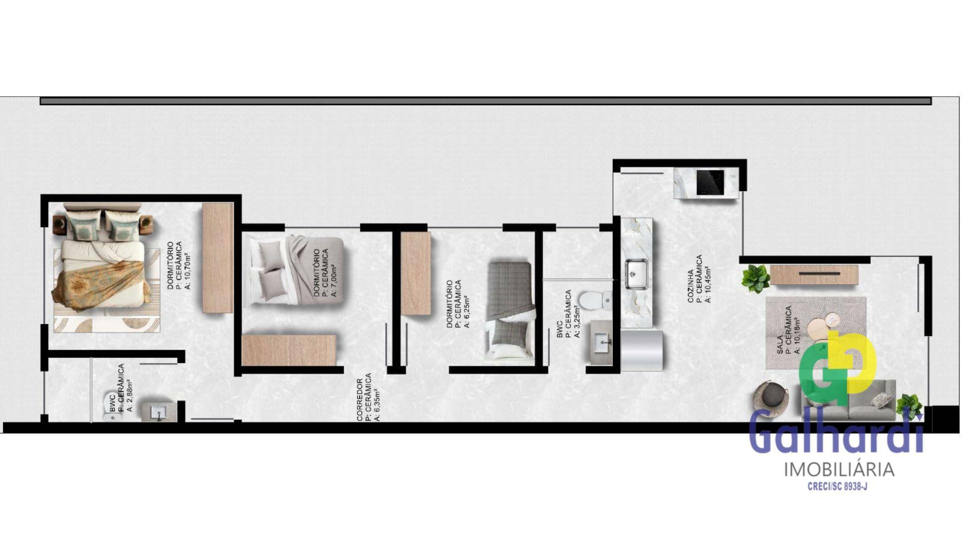 Casa à venda com 3 quartos, 67m² - Foto 6