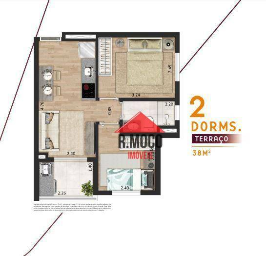 Apartamento à venda com 1 quarto, 29m² - Foto 13