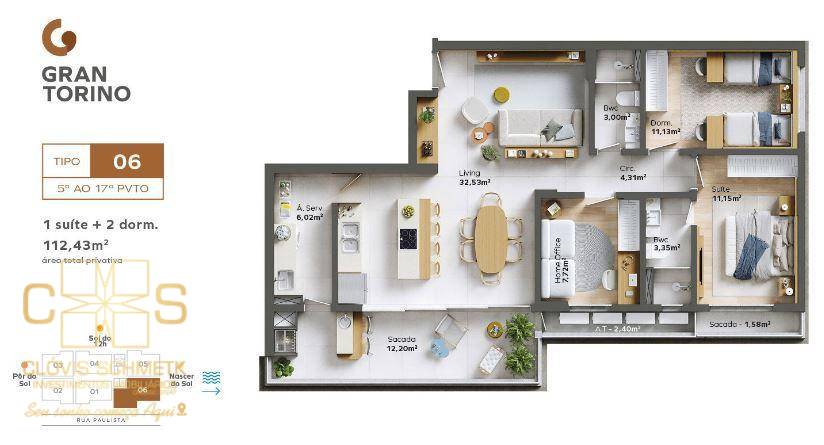 Apartamento à venda com 2 quartos, 78m² - Foto 33