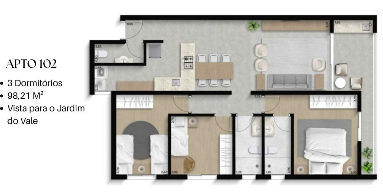 Apartamento - Foto 3