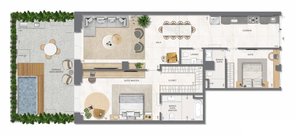 Apartamento à venda com 3 quartos, 131m² - Foto 84