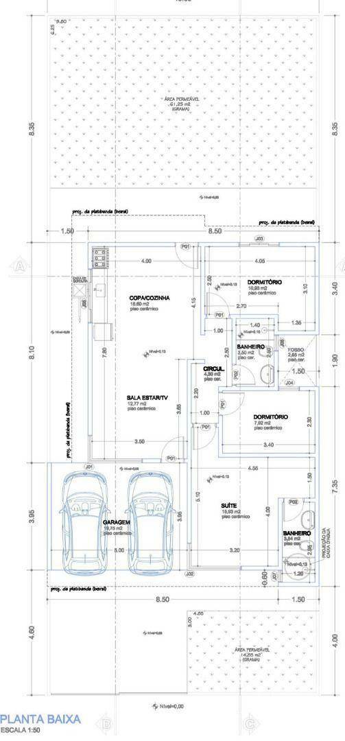 Casa à venda com 3 quartos, 103m² - Foto 2