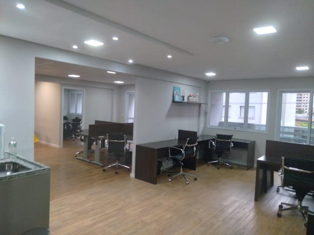 Conjunto Comercial-Sala para alugar, 111m² - Foto 2