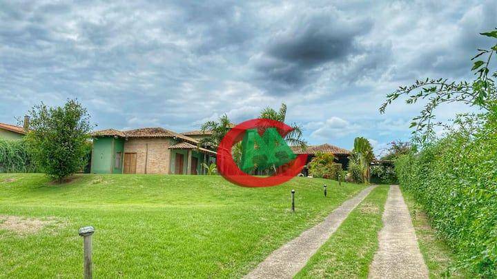 Casa de Condomínio à venda e aluguel com 3 quartos, 442m² - Foto 1