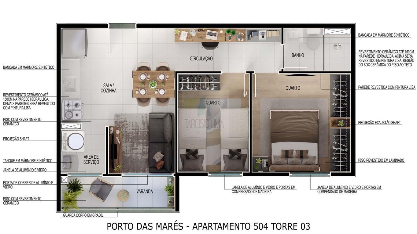 Apartamento à venda com 2 quartos, 45m² - Foto 24