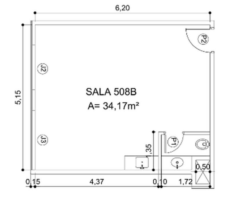 Conjunto Comercial-Sala à venda, 34m² - Foto 3