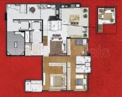 Apartamento à venda com 3 quartos, 164m² - Foto 1