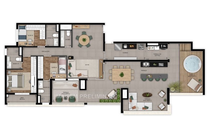 Apartamento à venda com 3 quartos, 113m² - Foto 24