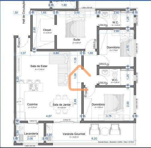 Apartamento à venda com 3 quartos, 90m² - Foto 19