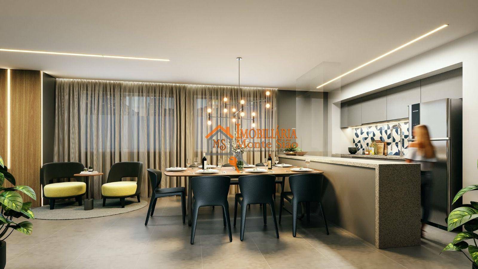 Apartamento à venda com 2 quartos, 56m² - Foto 4