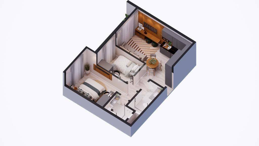 Apartamento à venda com 2 quartos, 49m² - Foto 7