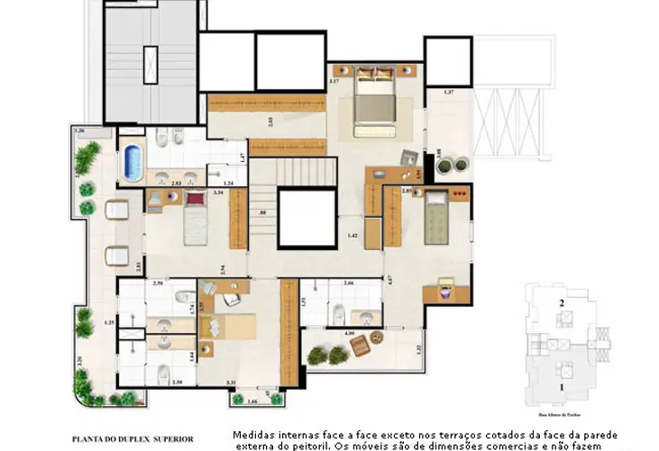 Apartamento à venda com 4 quartos, 173m² - Foto 12