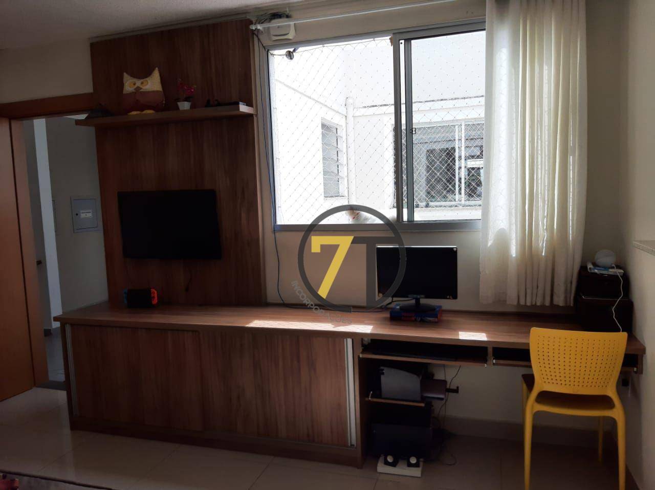 Apartamento à venda com 2 quartos, 40m² - Foto 7