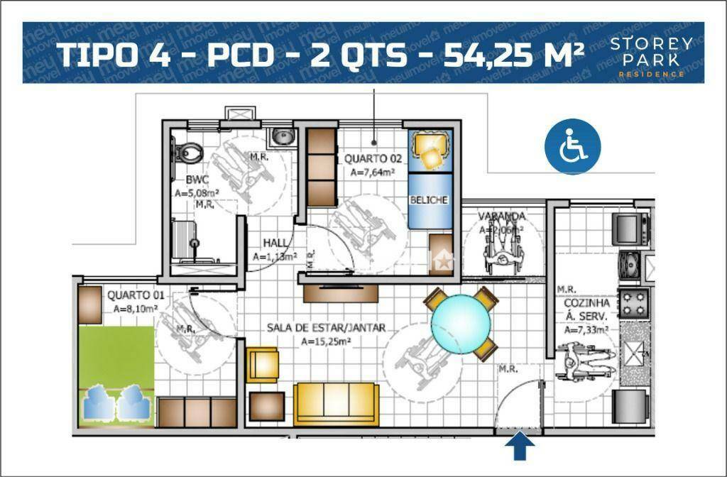 Apartamento Lançamentos com 2 quartos, 46m² - Foto 25