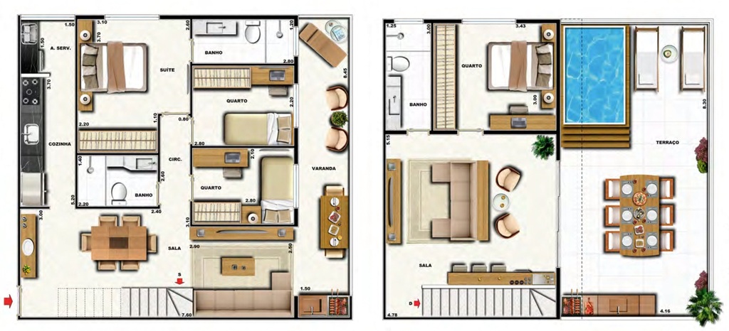 Cobertura à venda com 3 quartos, 191m² - Foto 46