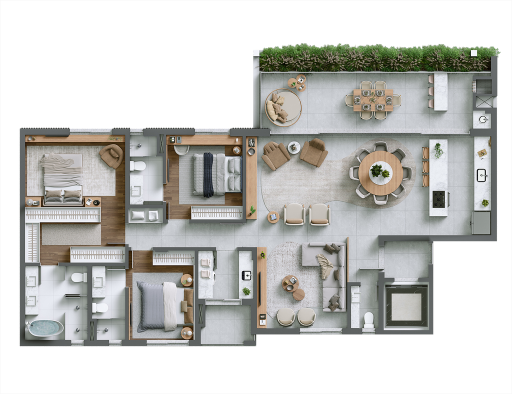 Apartamento à venda com 3 quartos, 14784m² - Foto 51