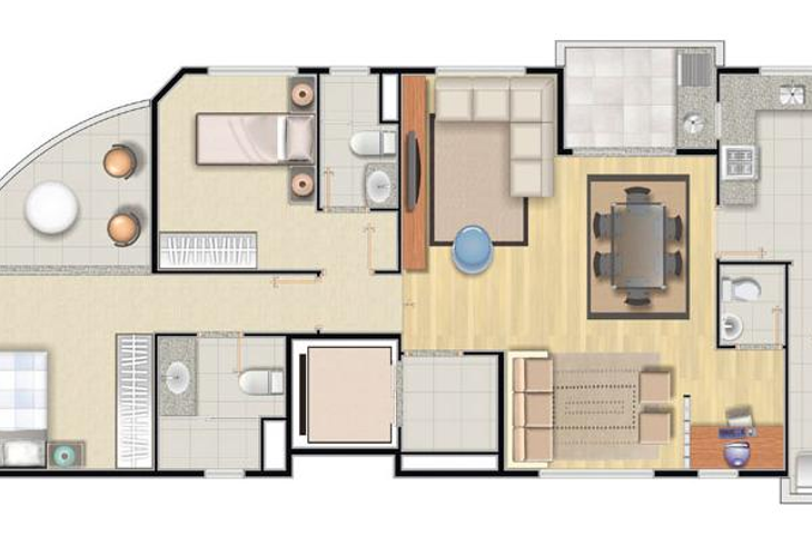 Apartamento à venda com 3 quartos, 96m² - Foto 9