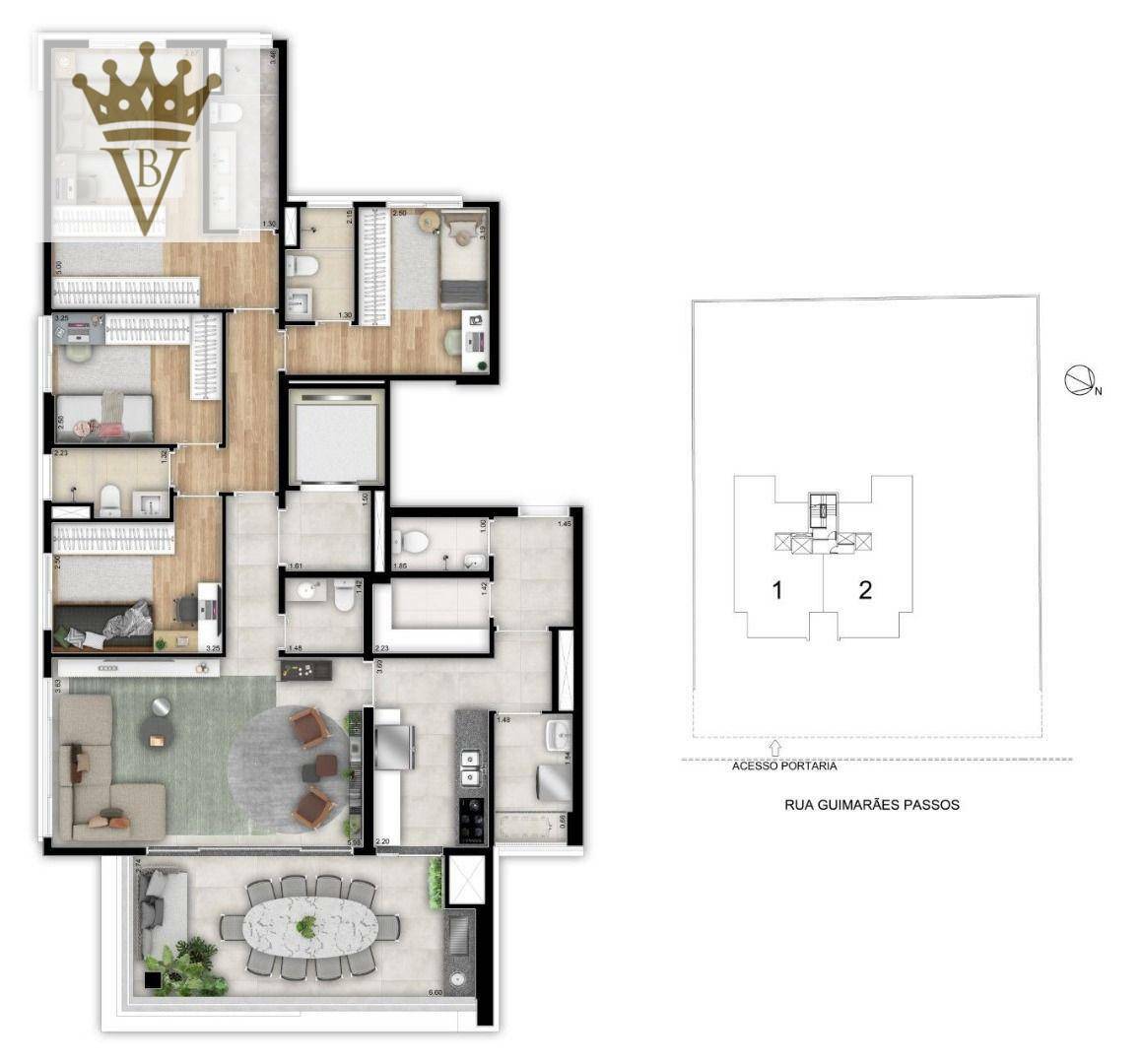 Apartamento à venda com 4 quartos, 150m² - Foto 14